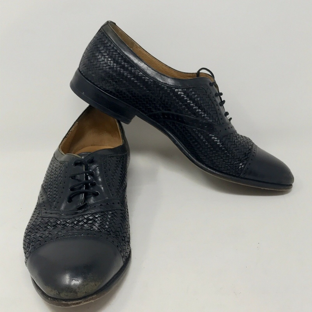 CHURCH'S Handmade Prima Classe Leather Weave Shoe